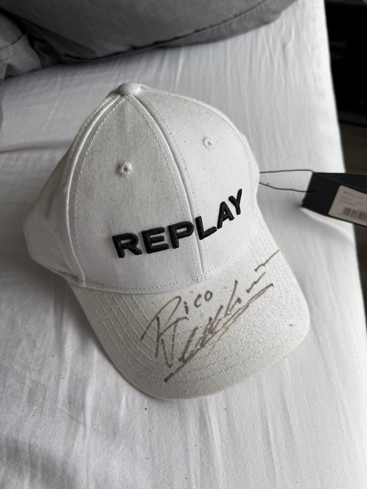 Gesigneerde Replay Pet door Rico Verhoeven - Gloednieuw, Ophalen, Nieuw, One size fits all, Pet