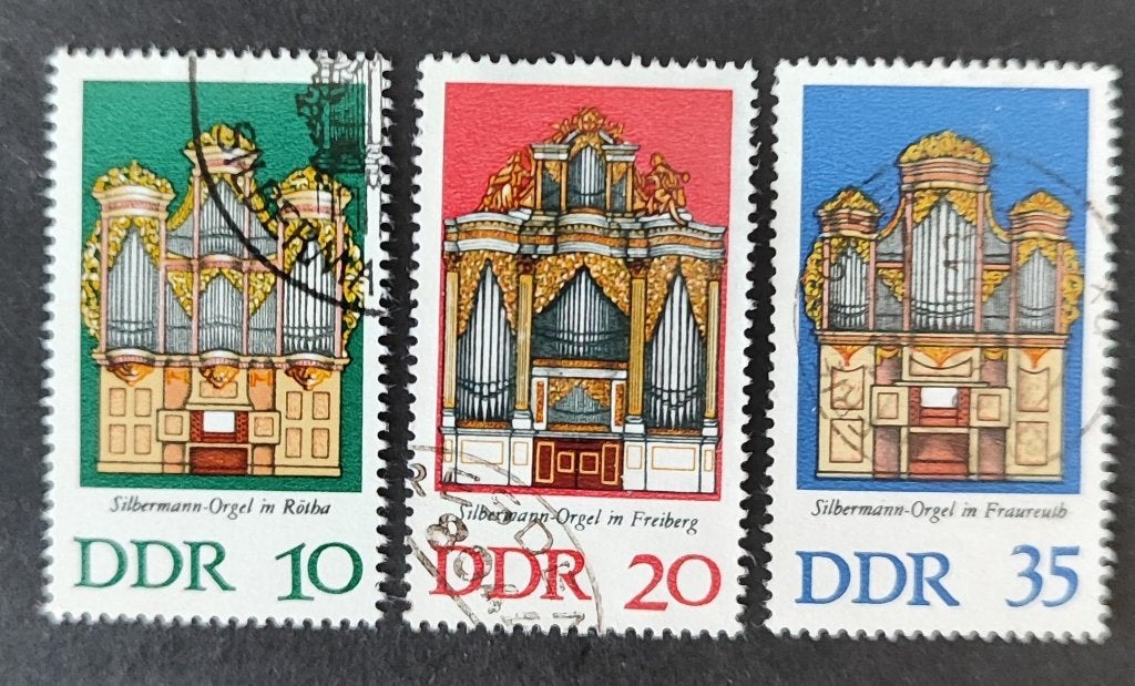 DDR 2403003 kerkorgel, Verzenden, DDR, Gestempeld
