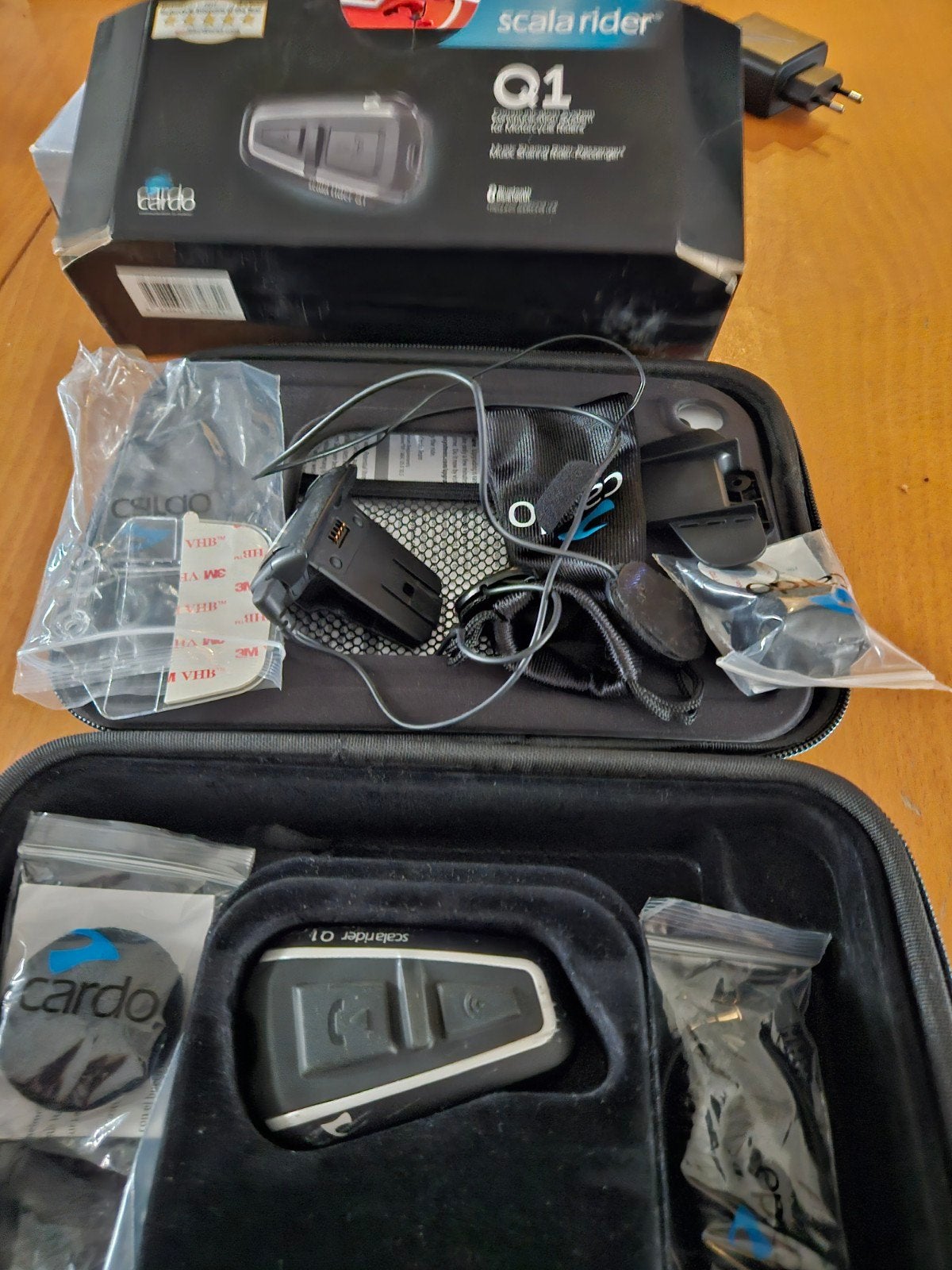 Cardo Scala Rider Q1 Bluetooth Communicatiesysteem, Ophalen of Verzenden, Gebruikt