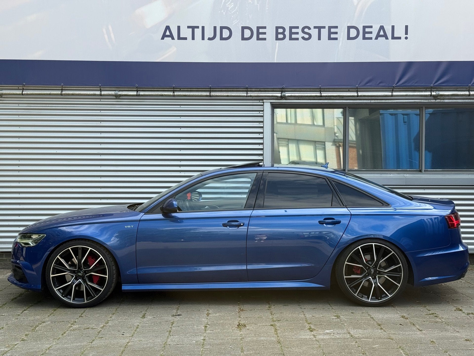 Audi A6 Limousine 3.0 TDI BiT quattro Competition l Facelift, Automaat, Gebruikt, 327 pk, Blauw