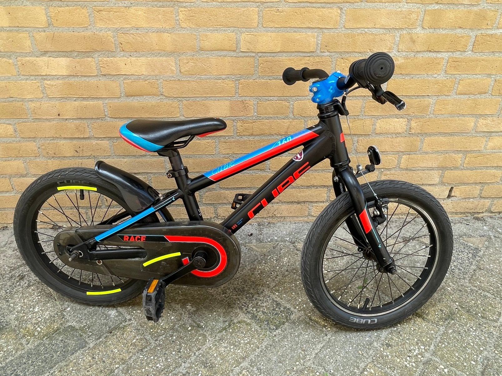 Cube Kinderfiets 16 inch, Ophalen, Zo goed als nieuw, Staal, 16 tot 20 inch