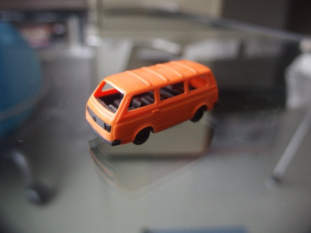 Herpa Volkswagen Bus/VW bus Transporter T 3 1:87 HO schaal, Ophalen of Verzenden, Gebruikt, Bus of Vrachtwagen, Herpa