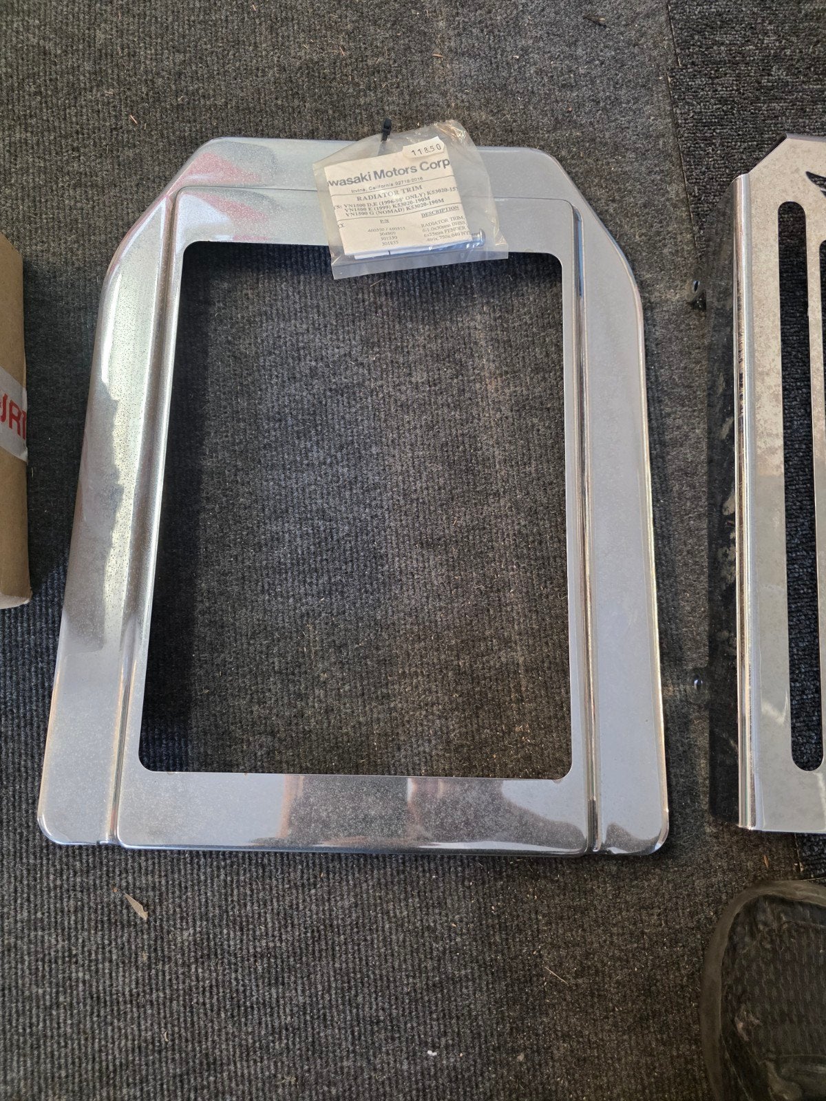 Vn1500 radiator cover, Ophalen of Verzenden