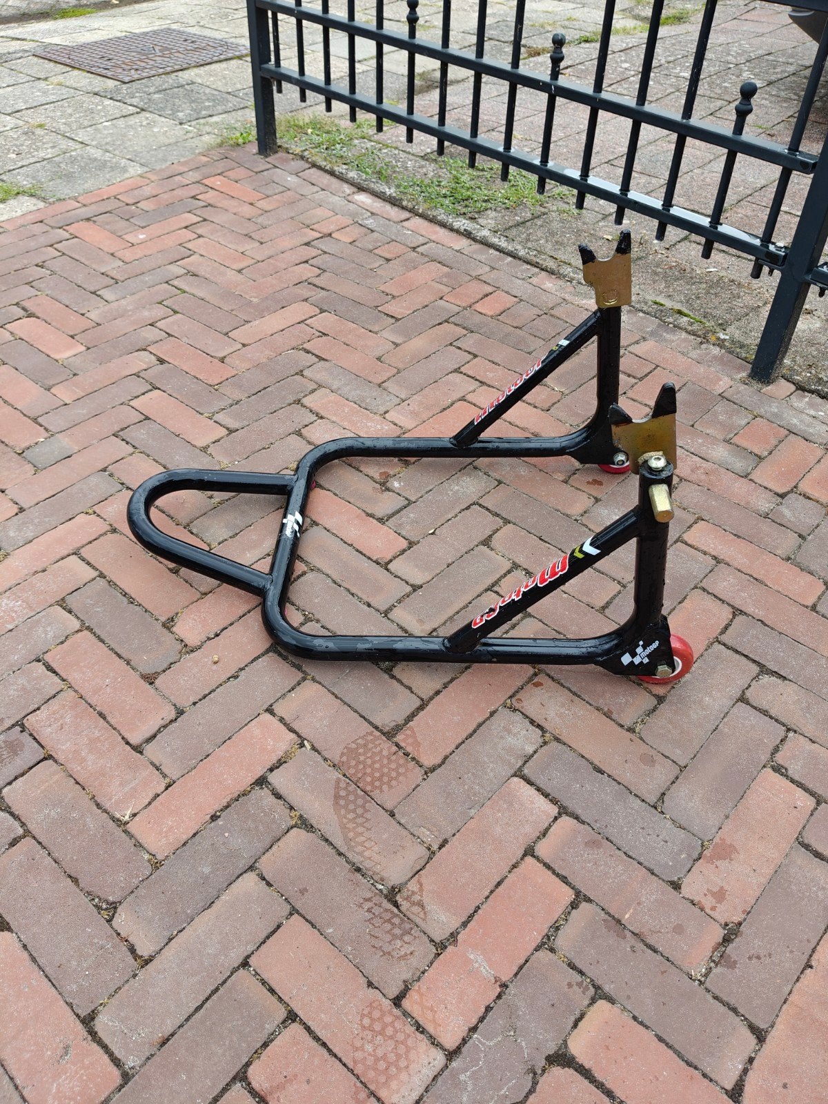 MotoGP Paddockstand - motorbok, Motoren, Ophalen, Gebruikt