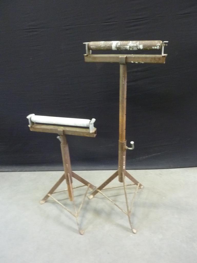 2 stuks zware rolbok / materiaalsteun / materiaalroller, Doe-het-zelf en Verbouw, Ophalen, Gebruikt, Handelsonderneming Hendriksen