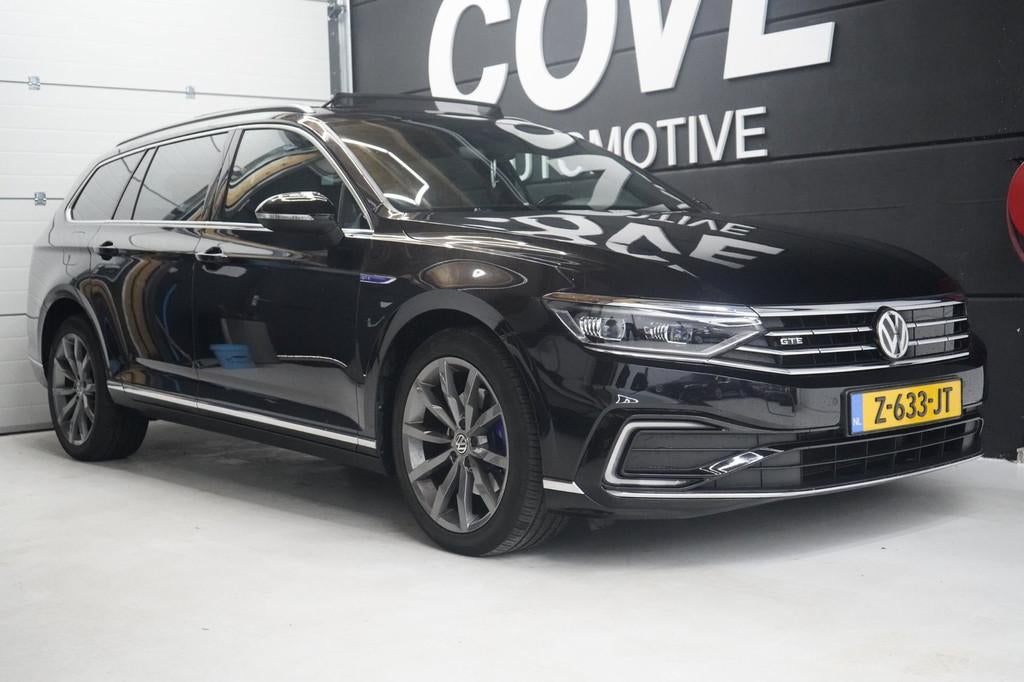 Volkswagen Passat Variant 1.4 TSI PHEV GTE | PANO | ACC | ST, Gebruikt, Zwart, Plug-in hybride, Hybride Elektrisch/Benzine