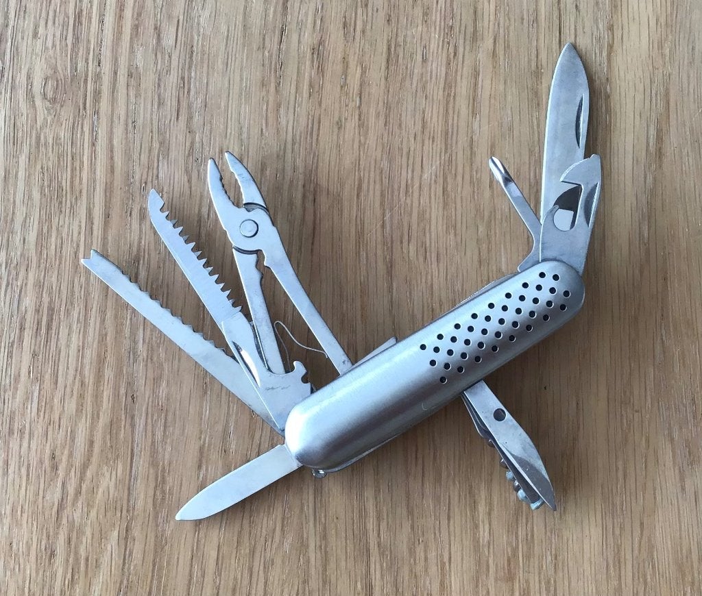 Zakmes met veel tools, Ophalen, Nieuw