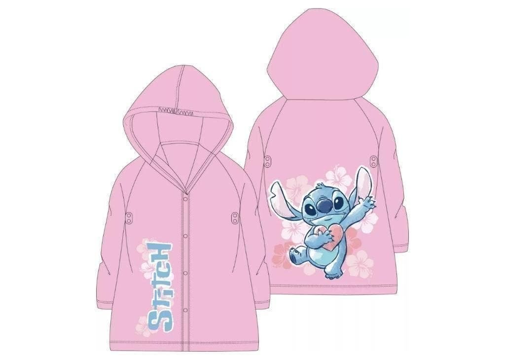 Stitch Regenjas Love - Mt 98/104 - 110/116 - 122/128 -Disney, Stitch, Meisje, Nieuw, Ophalen of Verzenden