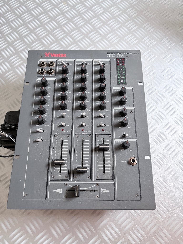 Vestax Mengpaneel, Ophalen, Gebruikt