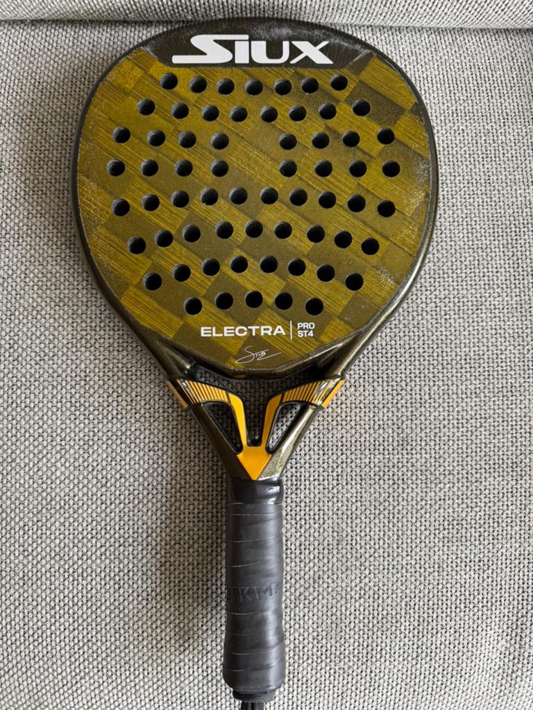 Siux Electra Pro ST4 Padel Racket - Gebruikt, Sport en Fitness, Padel, Ophalen of Verzenden, Gebruikt, Padelracket