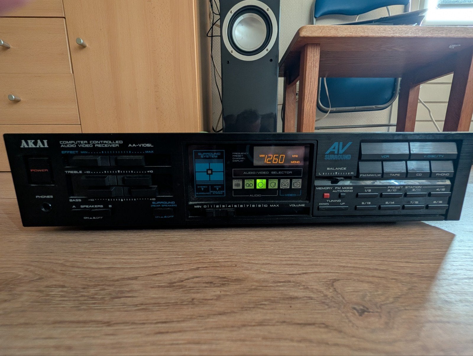 Vintage Akai Versterker - Jaren '80/'90 - Made in Japan, Ophalen, Gebruikt, Stereo, Overige merken