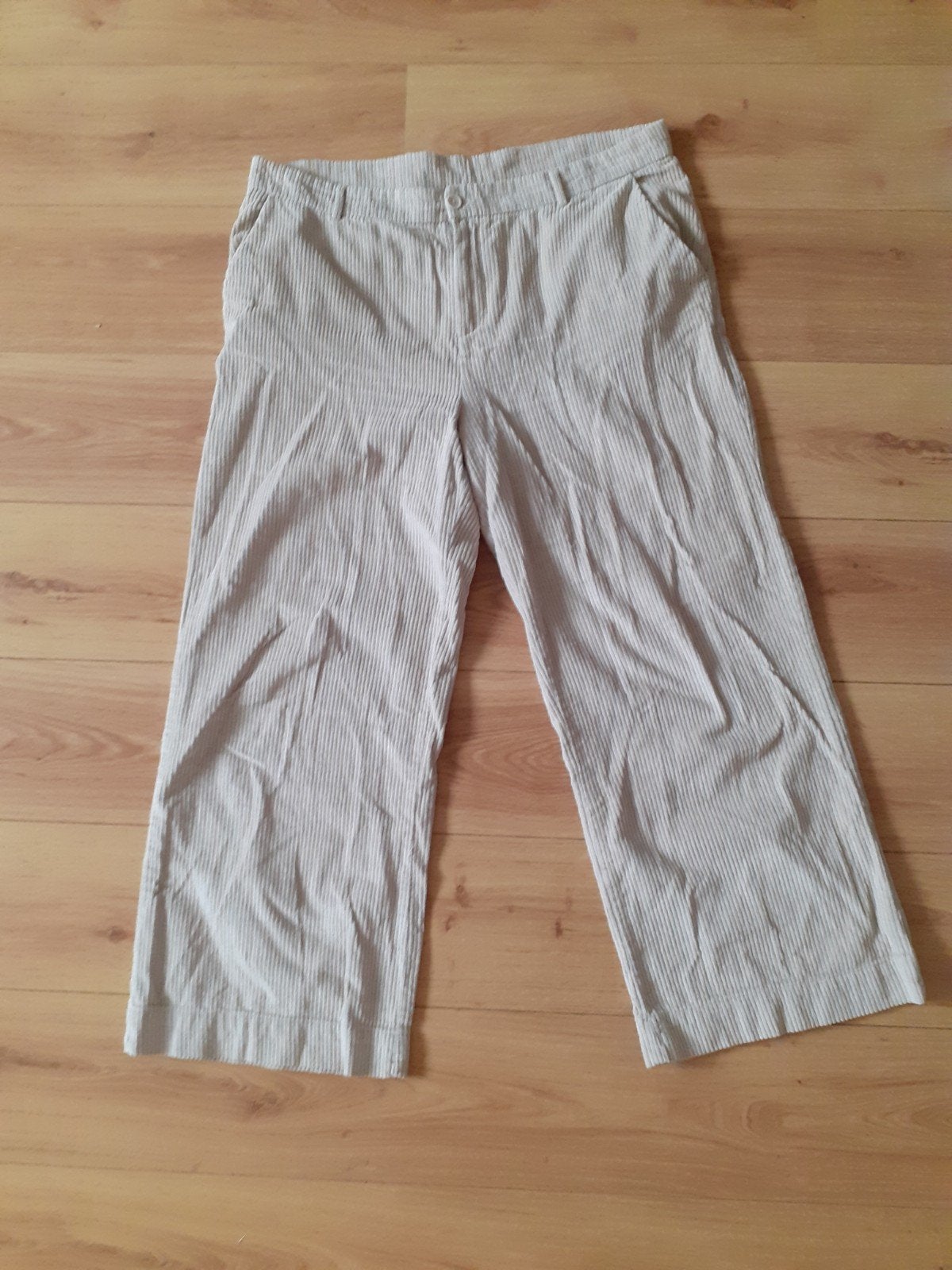 Hema beige ribbroek maat XL= XXL, Kleding | Dames, Beige, Maat 46/48 (XL) of groter, Ophalen of Verzenden, Zo goed als nieuw