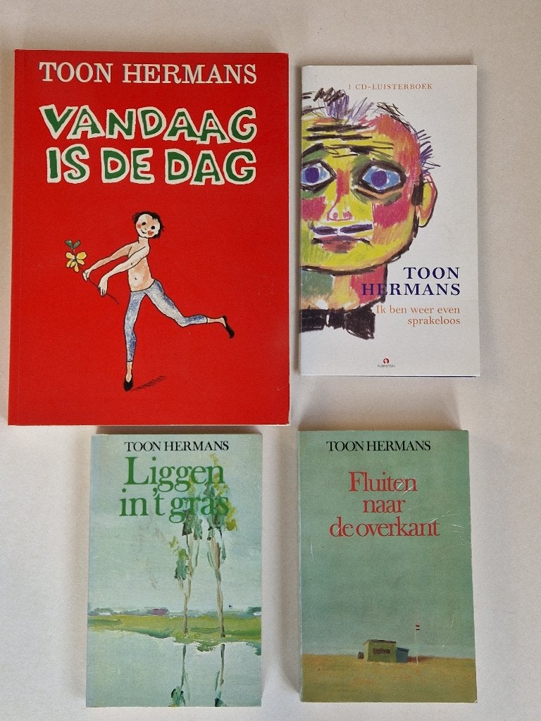 Boeken plus CD-luisterboek Toon Hermans., Boeken, Ophalen of Verzenden, Zo goed als nieuw, Toon Hermans, Cabaret