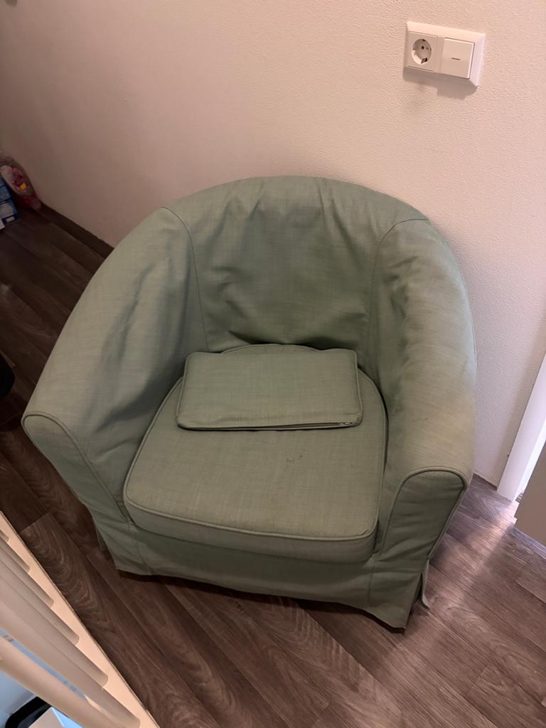 Fauteuil, Huis en Inrichting, Fauteuils, Ophalen, Zo goed als nieuw, 75 tot 100 cm, 50 tot 75 cm