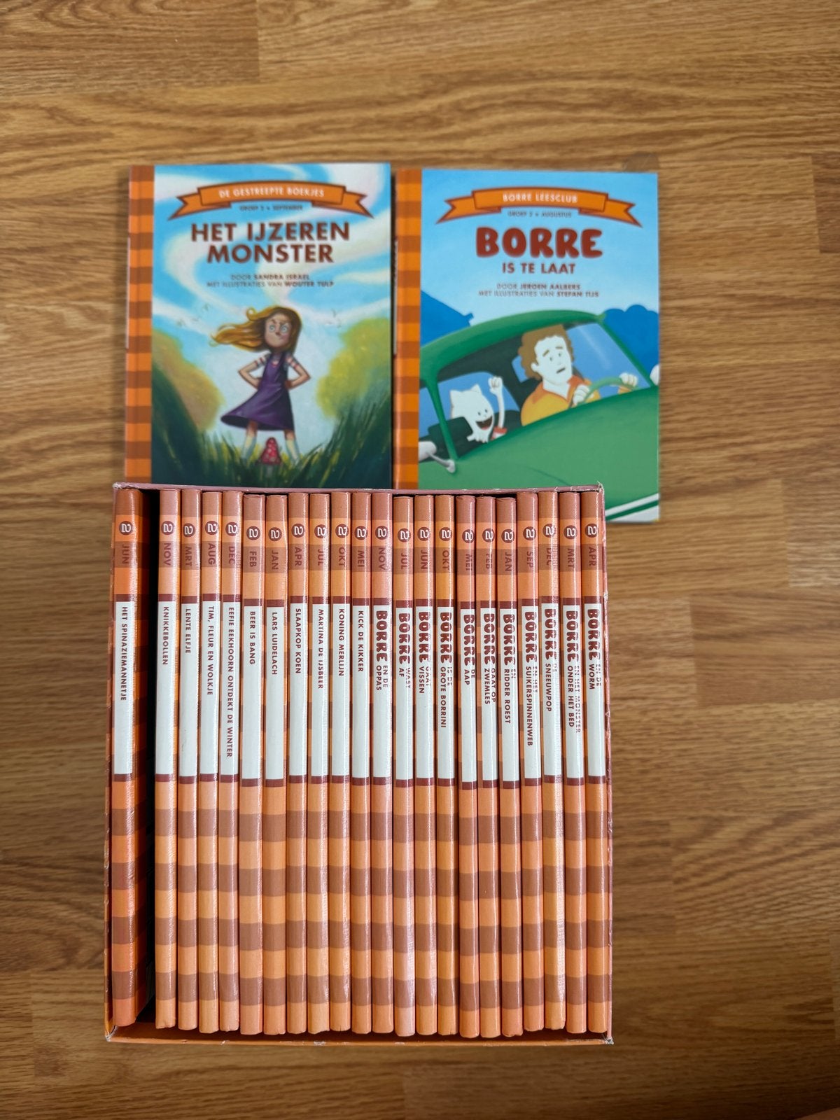 24 Borre boekjes groep 2 - Complete set voor jonge lezers, Boeken, 5 of 6 jaar, Fictie algemeen, Jongen of Meisje, Voorleesboek