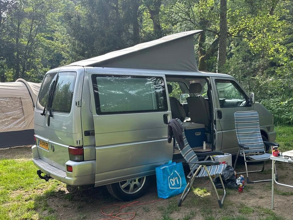Volkswagen 2002 Grijs T4 camper, Buscamper of Camperbus, Volkswagen, Particulier, Airconditioning