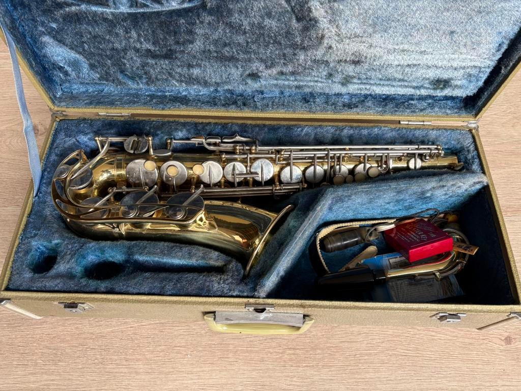 Yamaha YAS-21 Altsaxofoon Japan originele koffer, Ophalen, Zo goed als nieuw, Alt