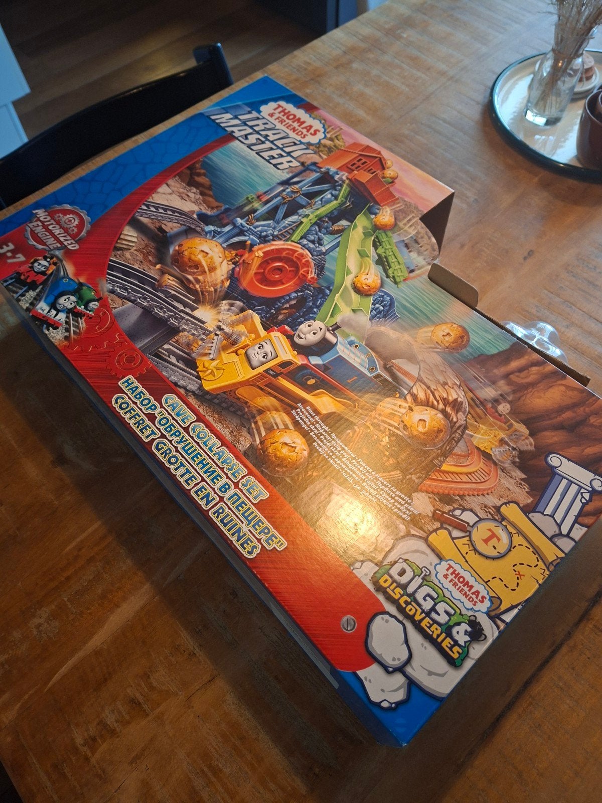 Thomas de trein Cave Collapse Set (trackmaster), Ophalen of Verzenden, Zo goed als nieuw