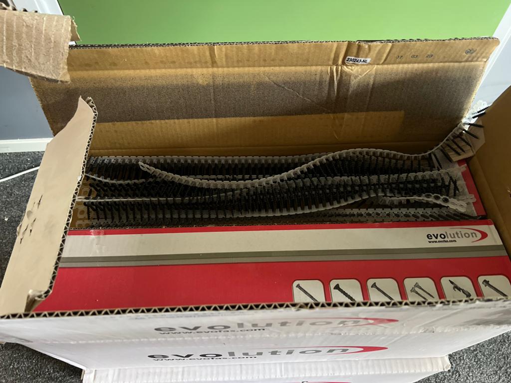 Evolution Gipsplaat schroeven op band 20 dozen 3,5x35mm, Ophalen, Nieuw