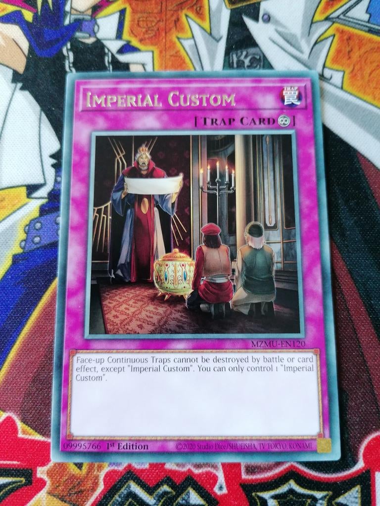 Imperial Custom - Rare MZMU - Yu-Gi-Oh, Ophalen of Verzenden
