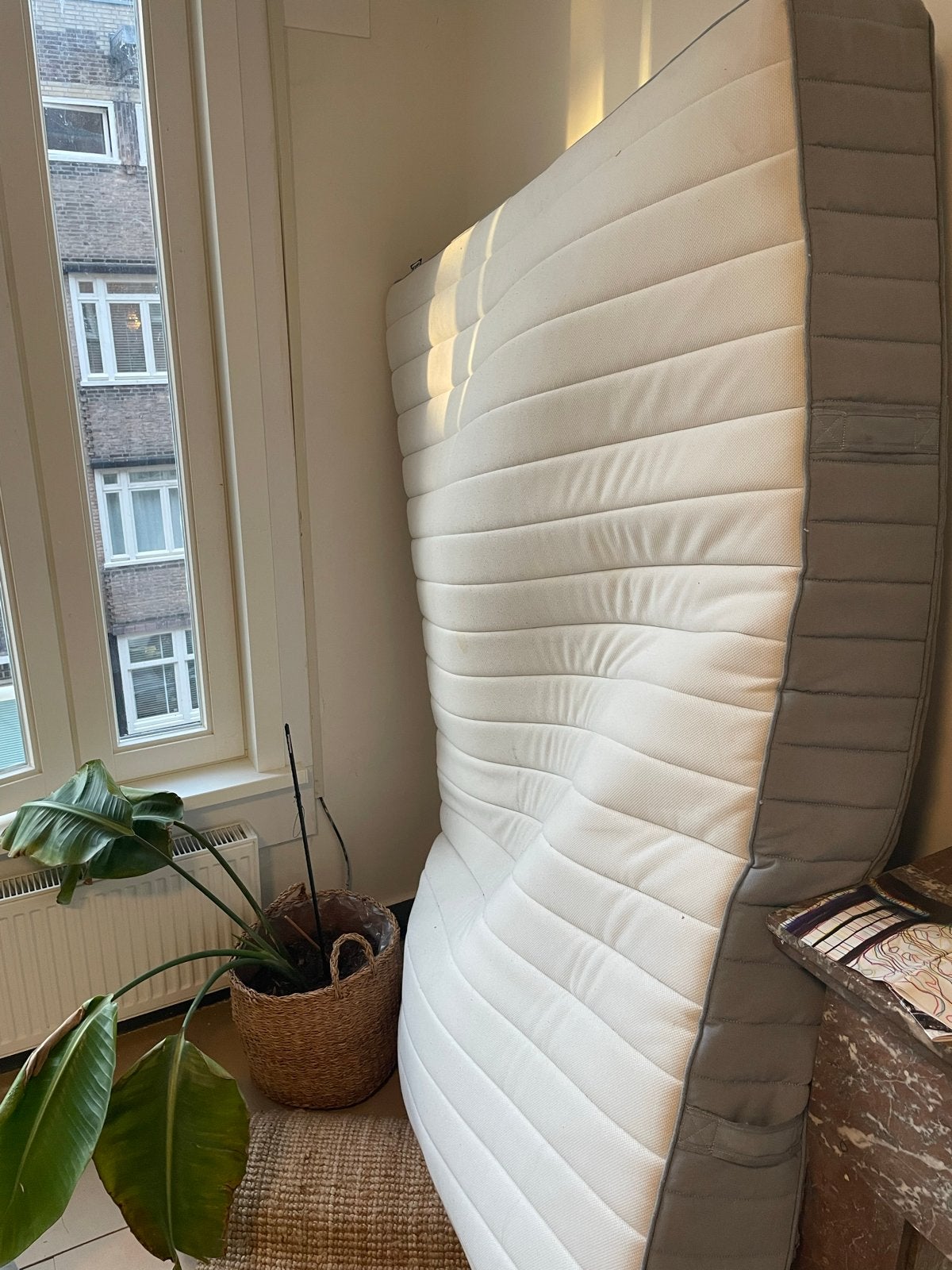 IKEA Matras Valevag 140x200 cm -  gebruikt, Huis en Inrichting, Ophalen, Gebruikt, Tweepersoons, 140 cm