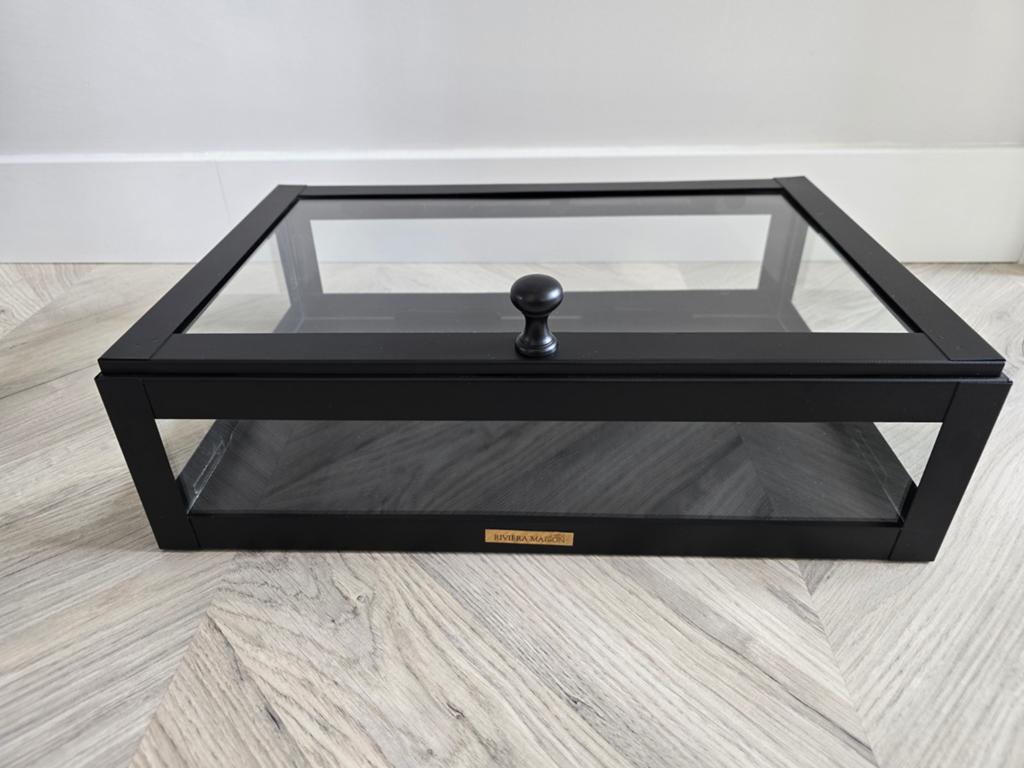 Riviera maison all time fav storage box zwart, Ophalen, Zwart, Zo goed als nieuw, Metaal