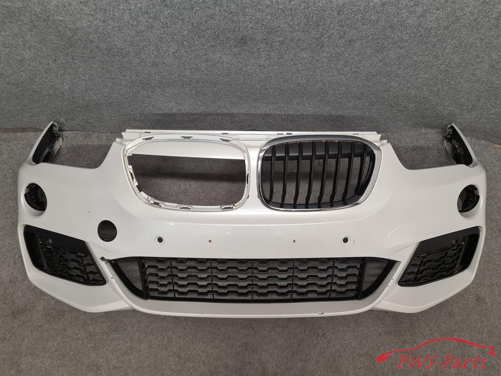 BMW X1 F48 M-PAKKET M VOORBUMPER GRILL ORIGINEEL, Gebruikt, -, Voor, -