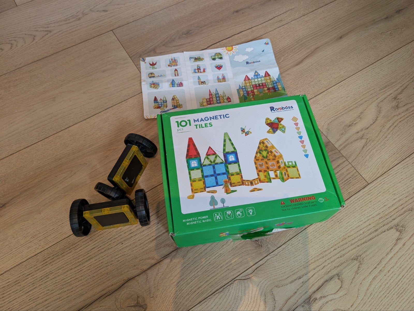 Romboss Magnetische Tegels, Ophalen of Verzenden, Gebruikt, Overige merken