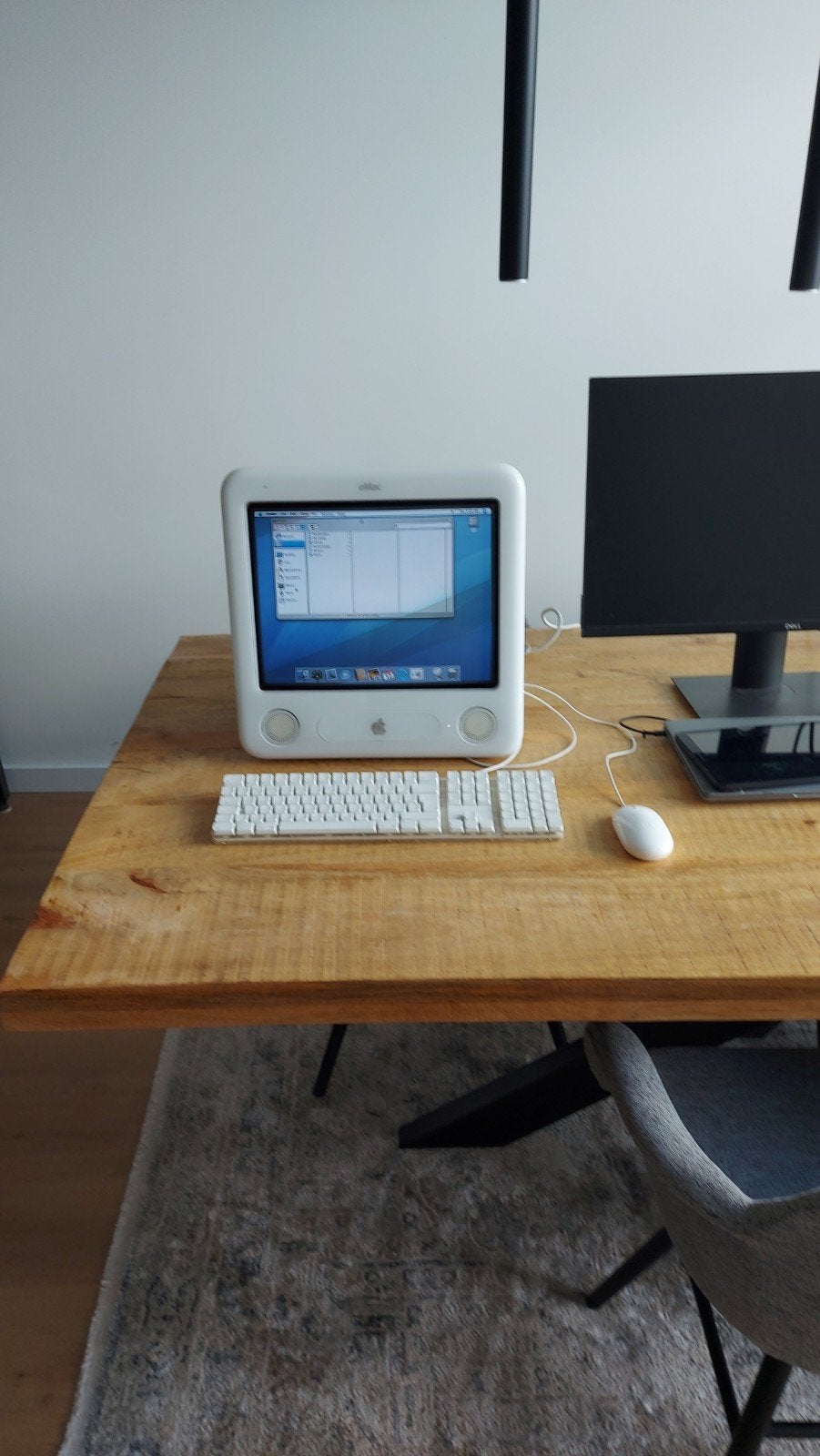 Apple eMac G4 uit 2002 - Vintage Desktop Computer, Ophalen, Gebruikt, Minder dan 4 GB, HDD