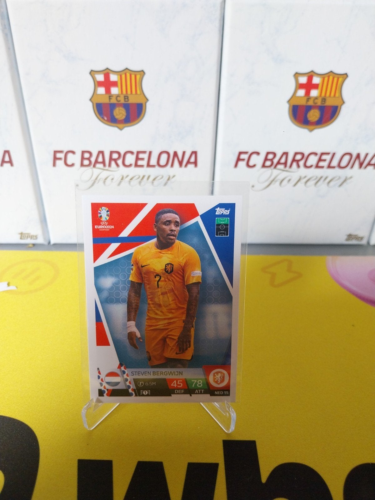 Steven Bergwijn Topps Match Attax Euro 2024, Ophalen of Verzenden, Nieuw, Plaatje