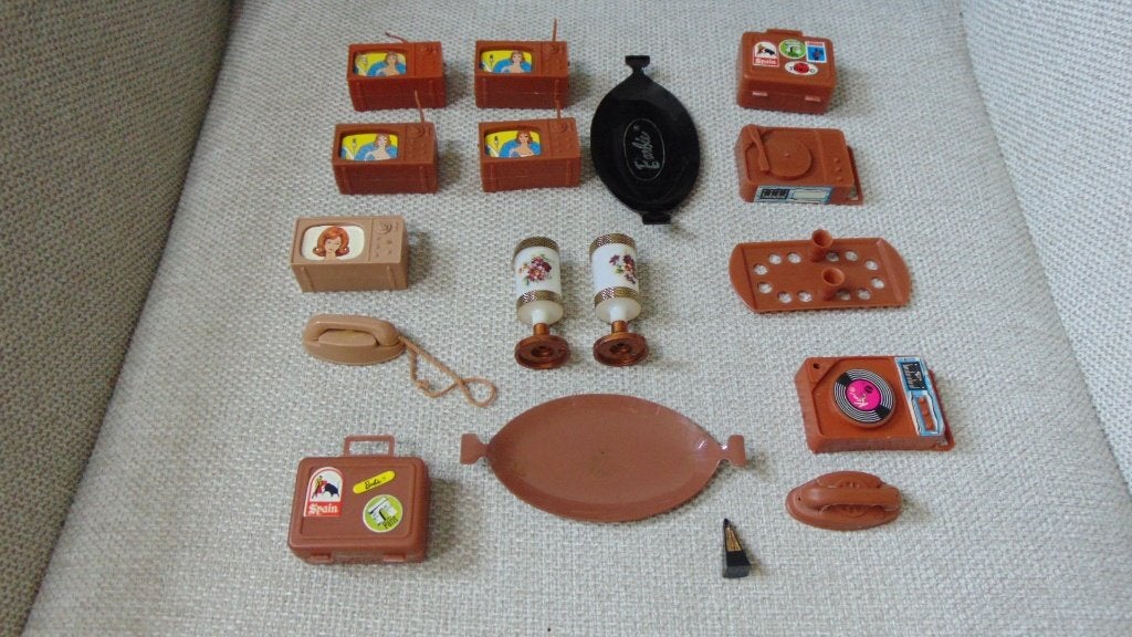 jaren 50/60 Barbie accessoires, Verzenden, Gebruikt, Accessoires