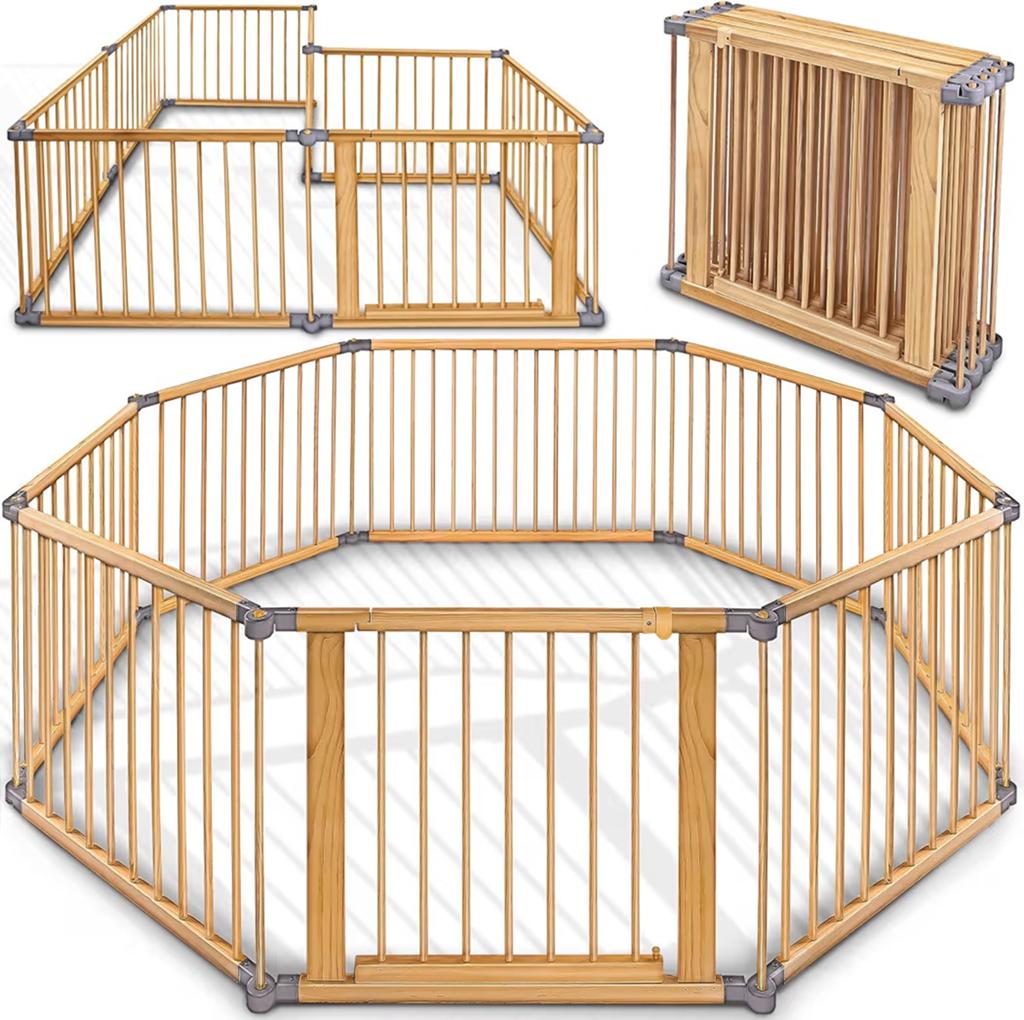 KIDUKU 7,2 meter veiligheidshek XXL, Kinderen en Baby's, Boxen, Nieuw, Ophalen of Verzenden