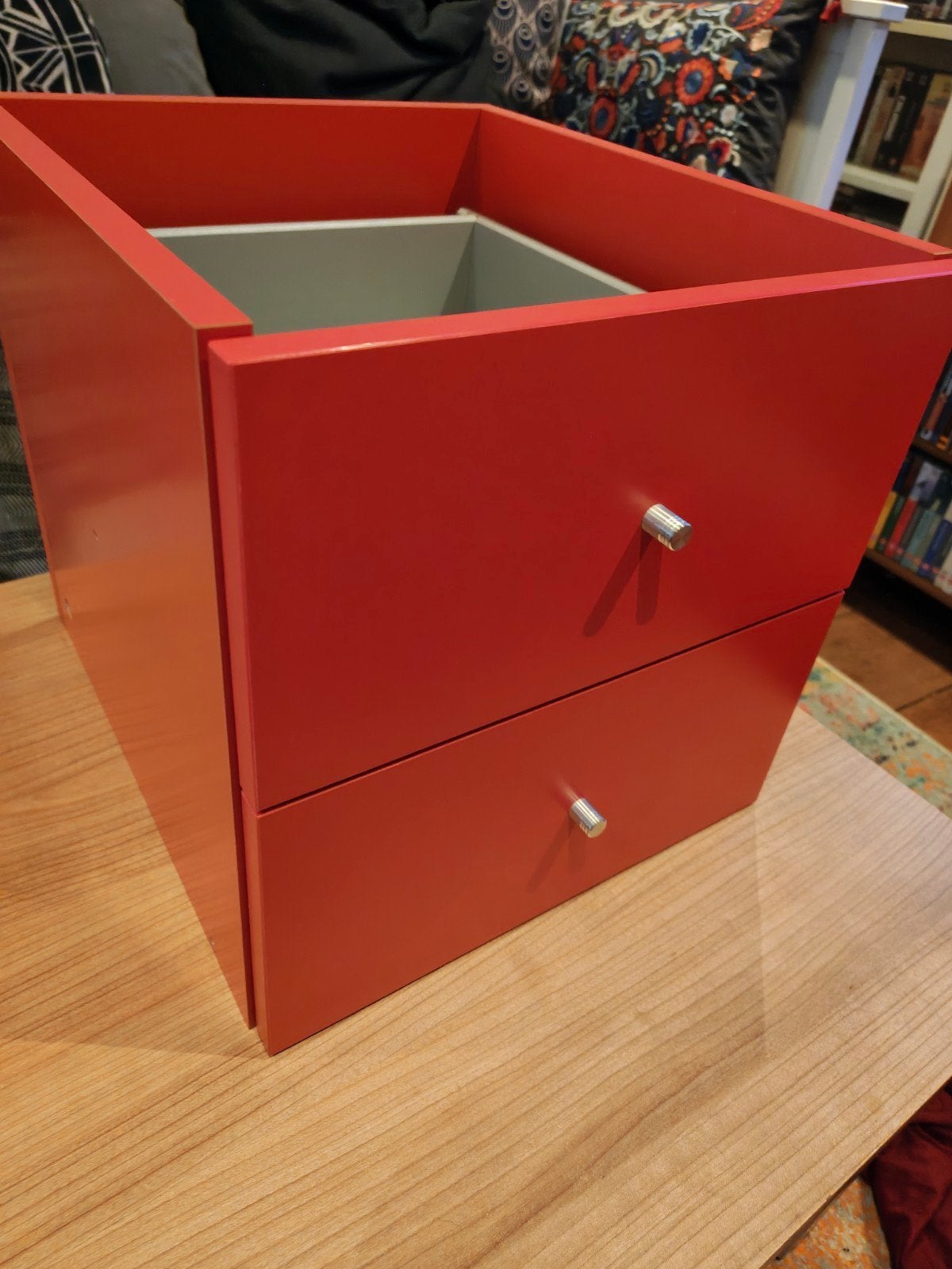 Ikea Kallax inzet met lades, Huis en Inrichting, Kasten | Ladekasten, Minder dan 50 cm, 1 of 2 laden, Ophalen of Verzenden, Zo goed als nieuw