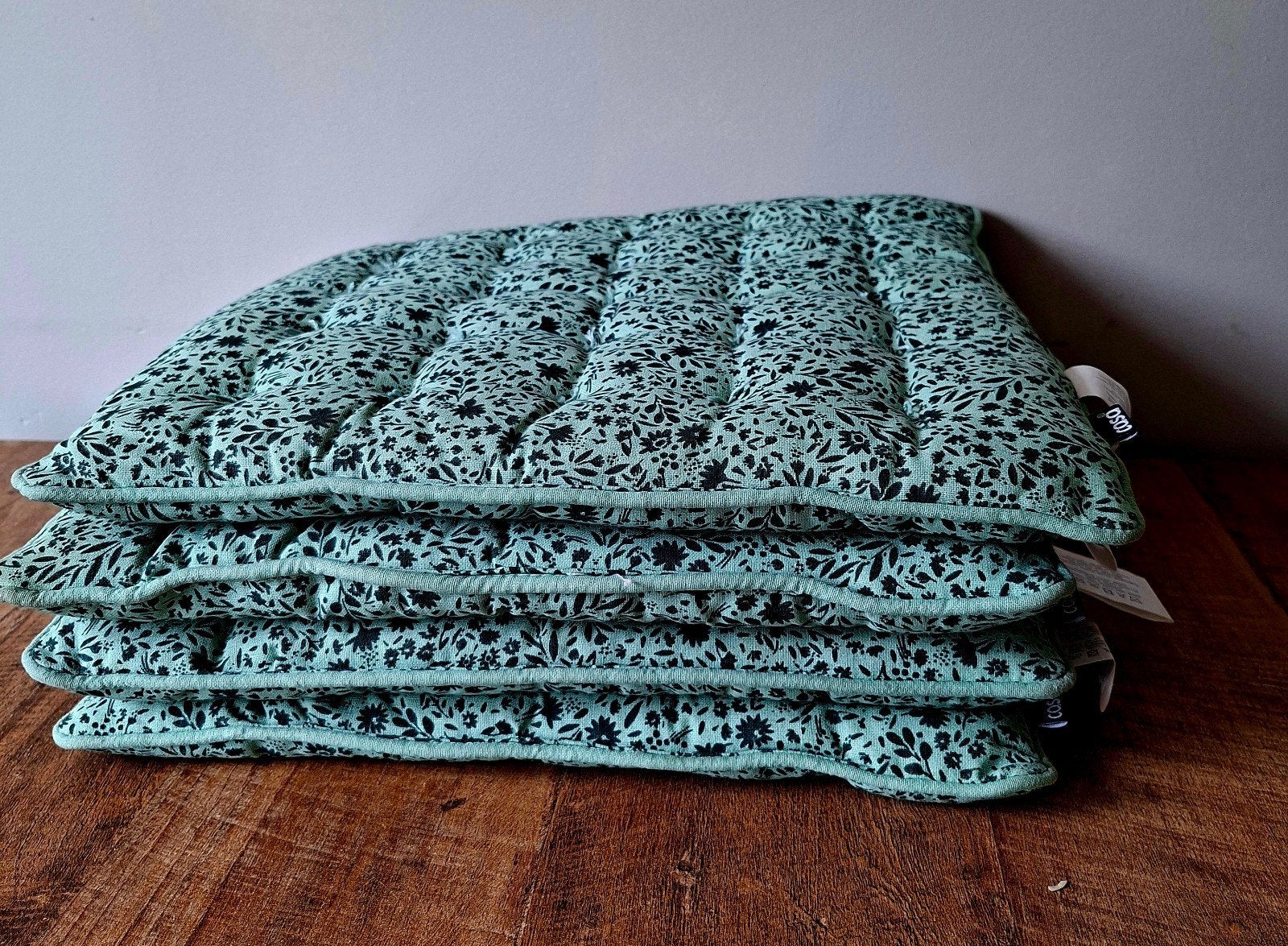 4 tuinstoelkussens, Ophalen, Groen