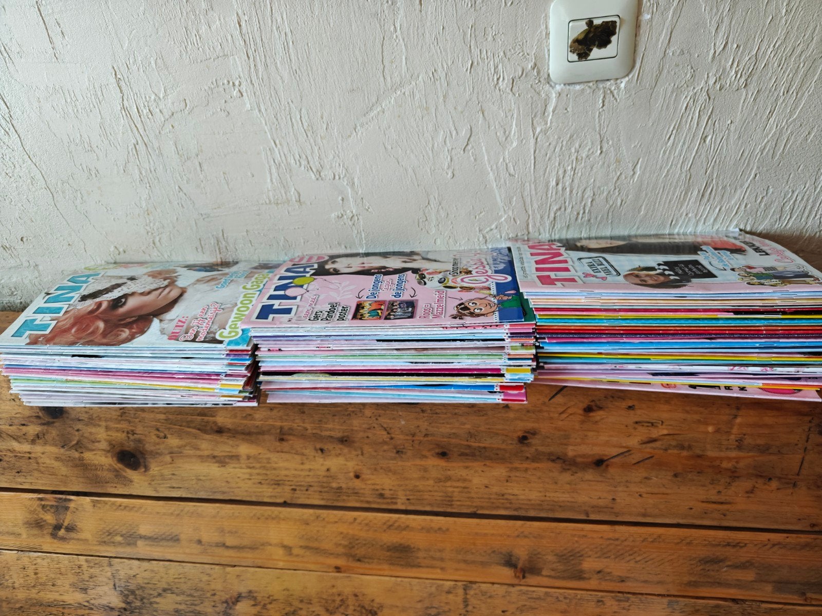 3 Stapel Tina's., Boeken, Tijdschriften en Kranten, Ophalen of Verzenden, Gelezen, Overige typen