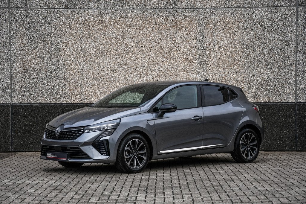 Renault Clio 1.0 TCe 90 GPF Techno (bj 2025), Auto's, Voorwielaandrijving, Gebruikt, Leder en Stof, Handgeschakeld