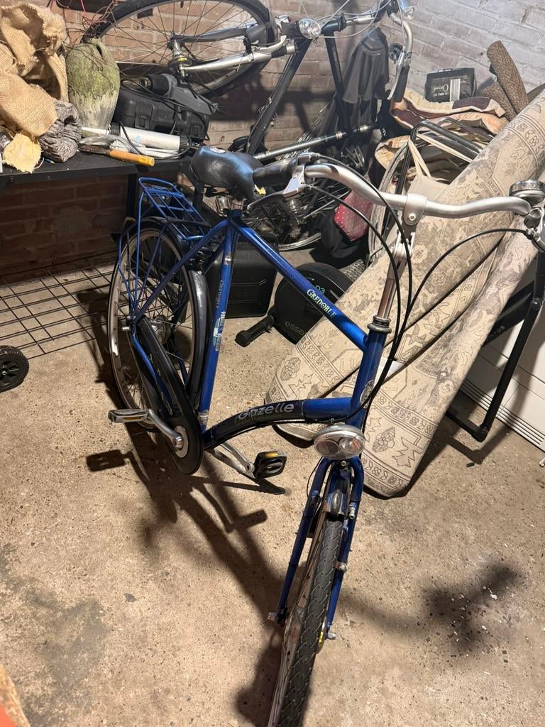 Fiets gazelle blauwe, Ophalen, Gebruikt, Aluminium