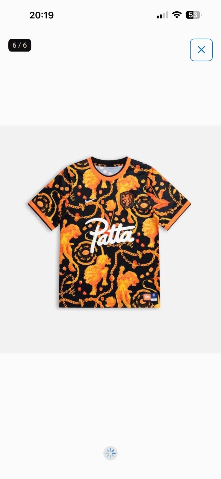 Patta x Nike origineel pre-match XL in verpakking nieuw, Maat XL, Ophalen of Verzenden, Nieuw, Shirt
