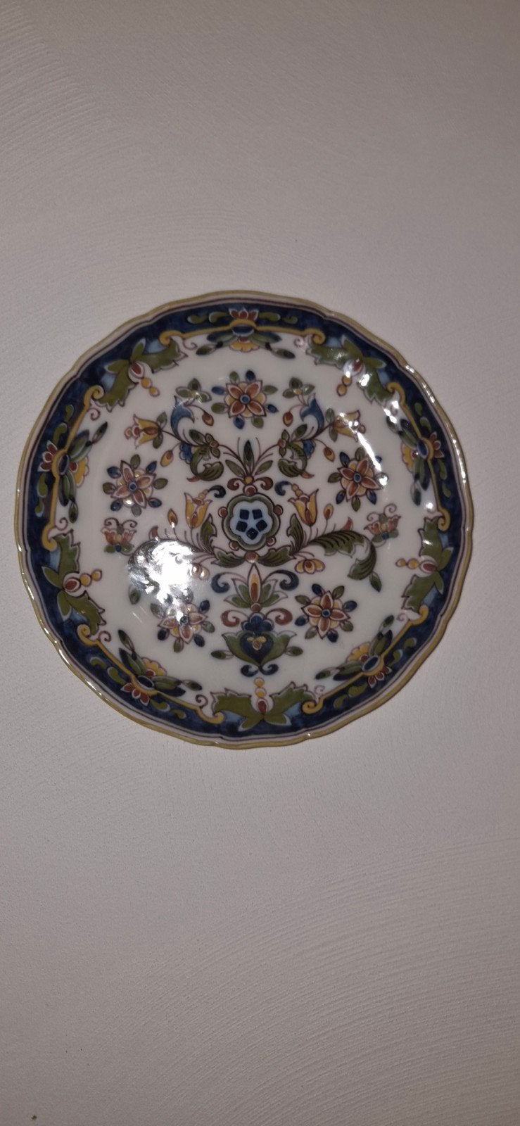 Makkumer Aardewerk Gedenkbord Hoogovens 25 jaar, Antiek en Kunst, Ophalen of Verzenden