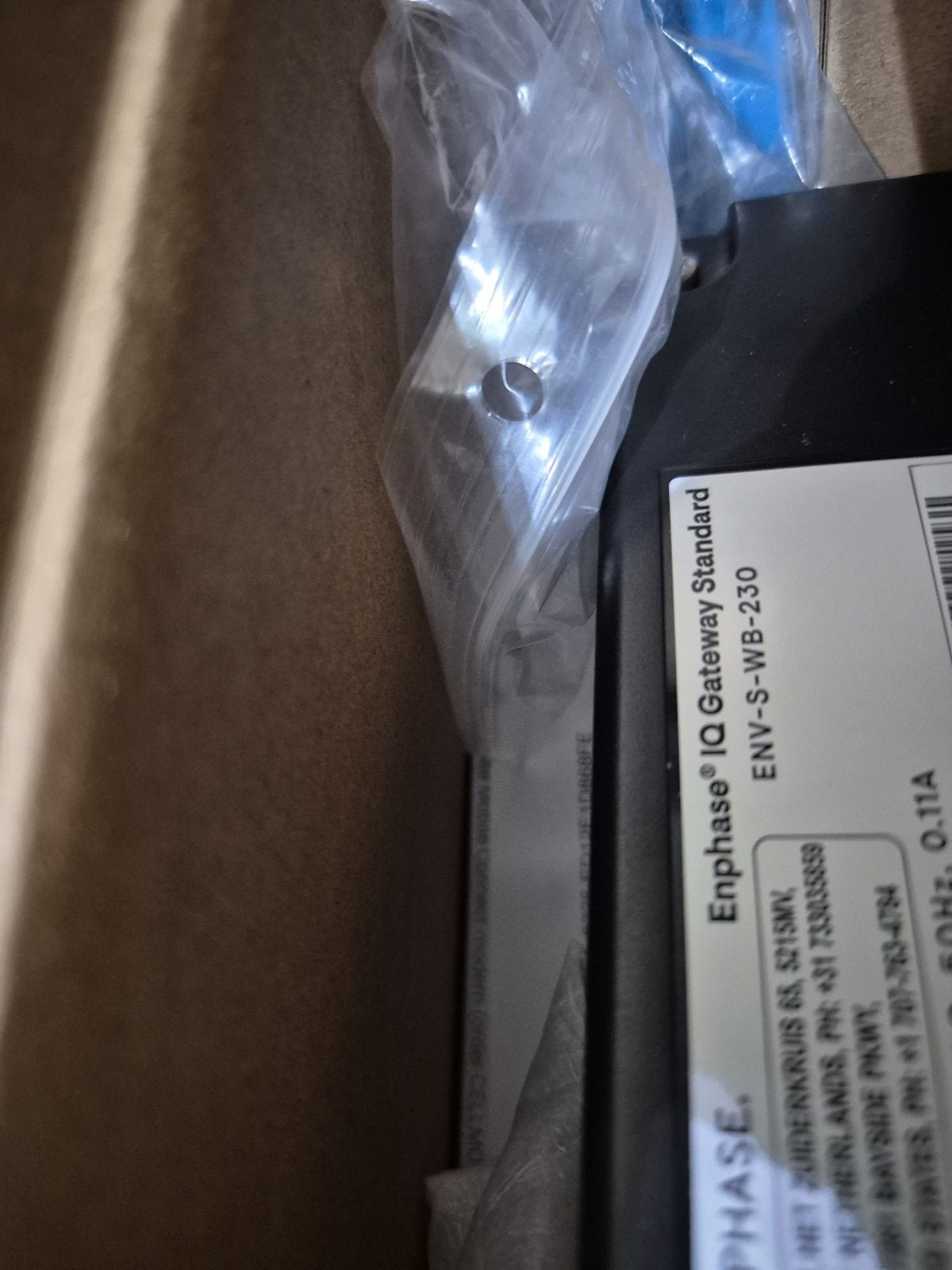 Enphase IQ Gateway Standard (Envoy-S) – inclusief Q-Relay, Ophalen of Verzenden, Zo goed als nieuw, Overige typen