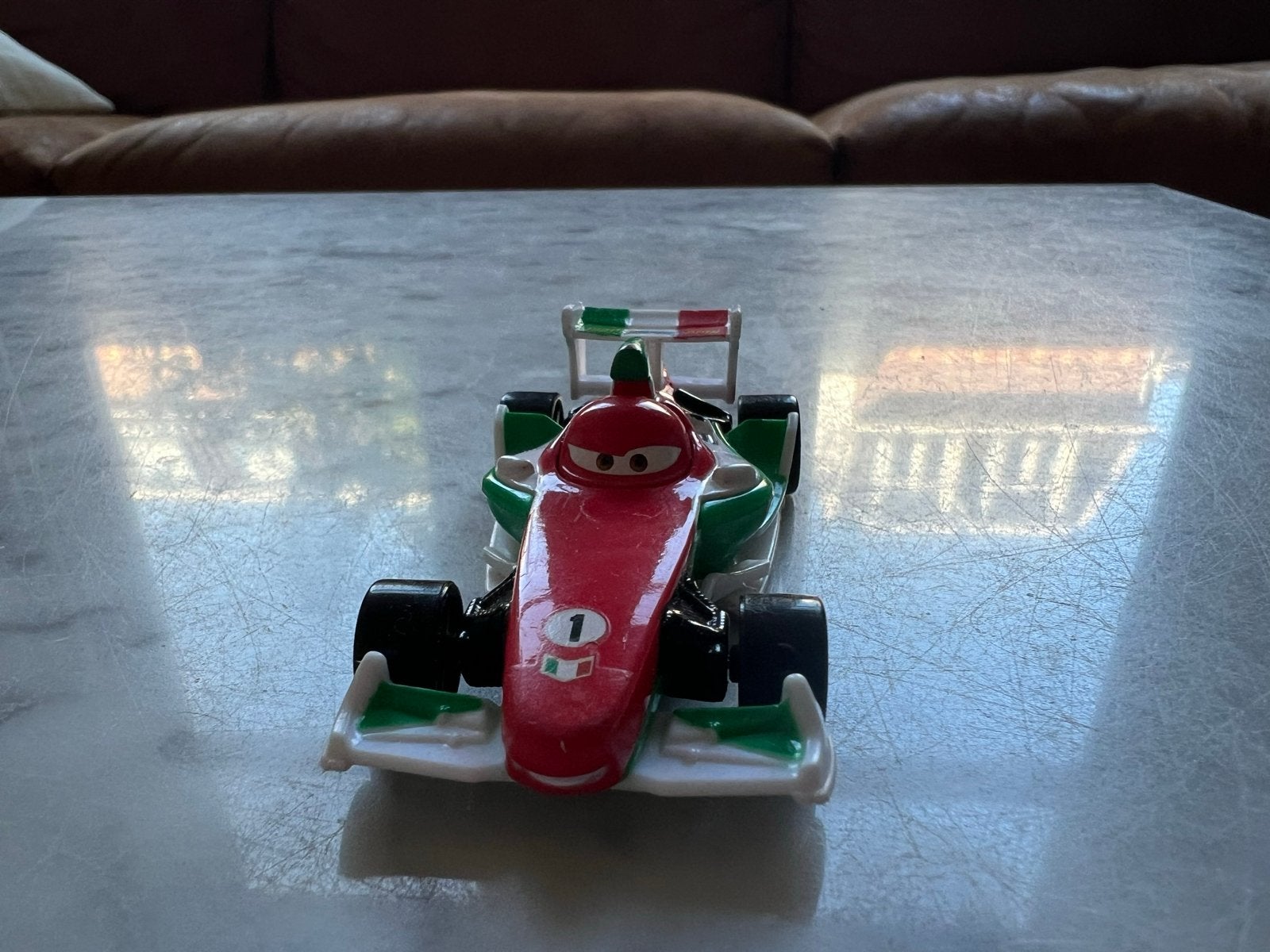 3 Cars Auto's: Bliksem McQueen, Francesco, Petrov Trunkov, Ophalen of Verzenden, Gebruikt
