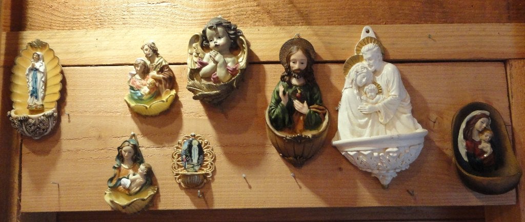 Wijwaterbakjes, Antiek en Kunst, Ophalen of Verzenden