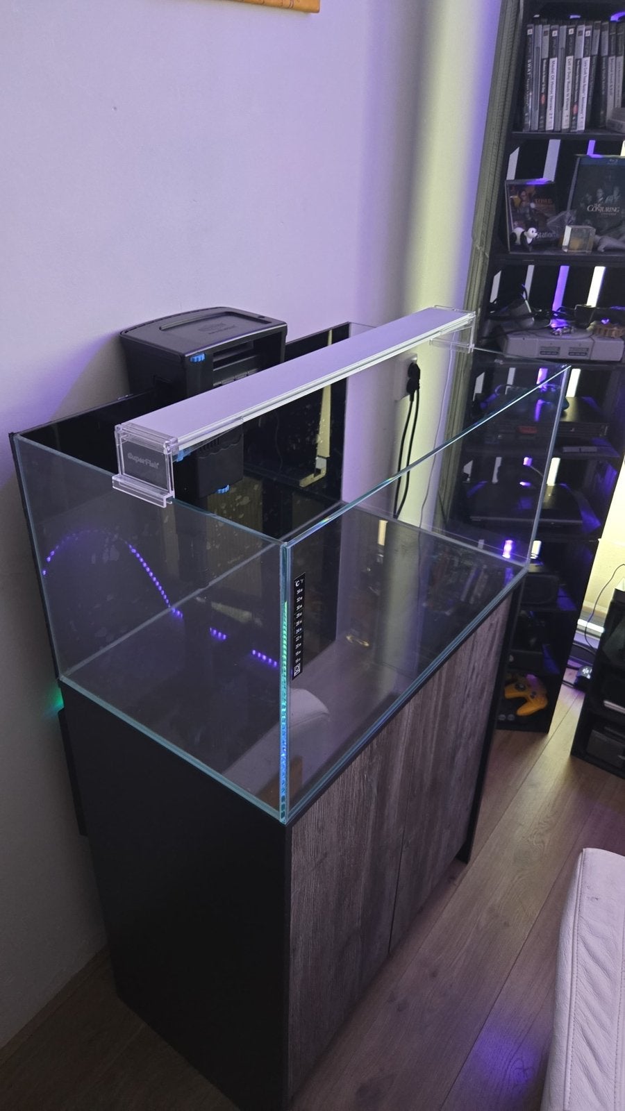 Super fish scraper 140 aquarium compleet, Ophalen, Zo goed als nieuw, Leeg aquarium