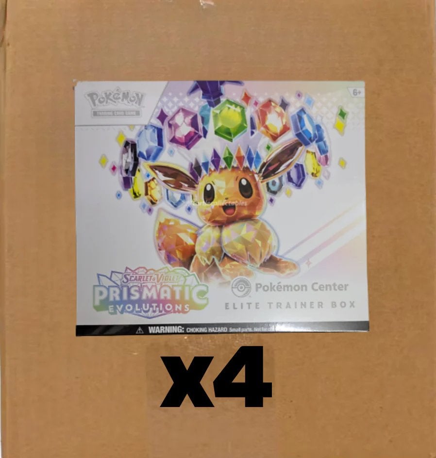 Prismatic Evolutions Pokemon Center ETB Case, Ophalen of Verzenden, Zo goed als nieuw