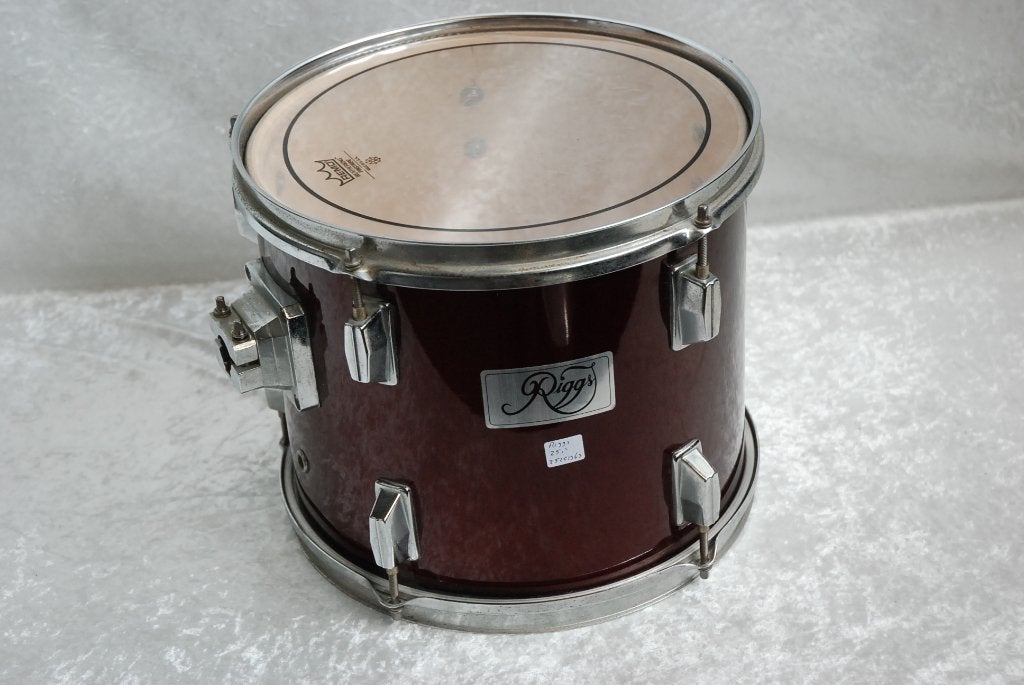 Riggs Tom wijnrood 12x10 inch   <25251363>, Riggs, Gebruikt, ., Drums of Percussie