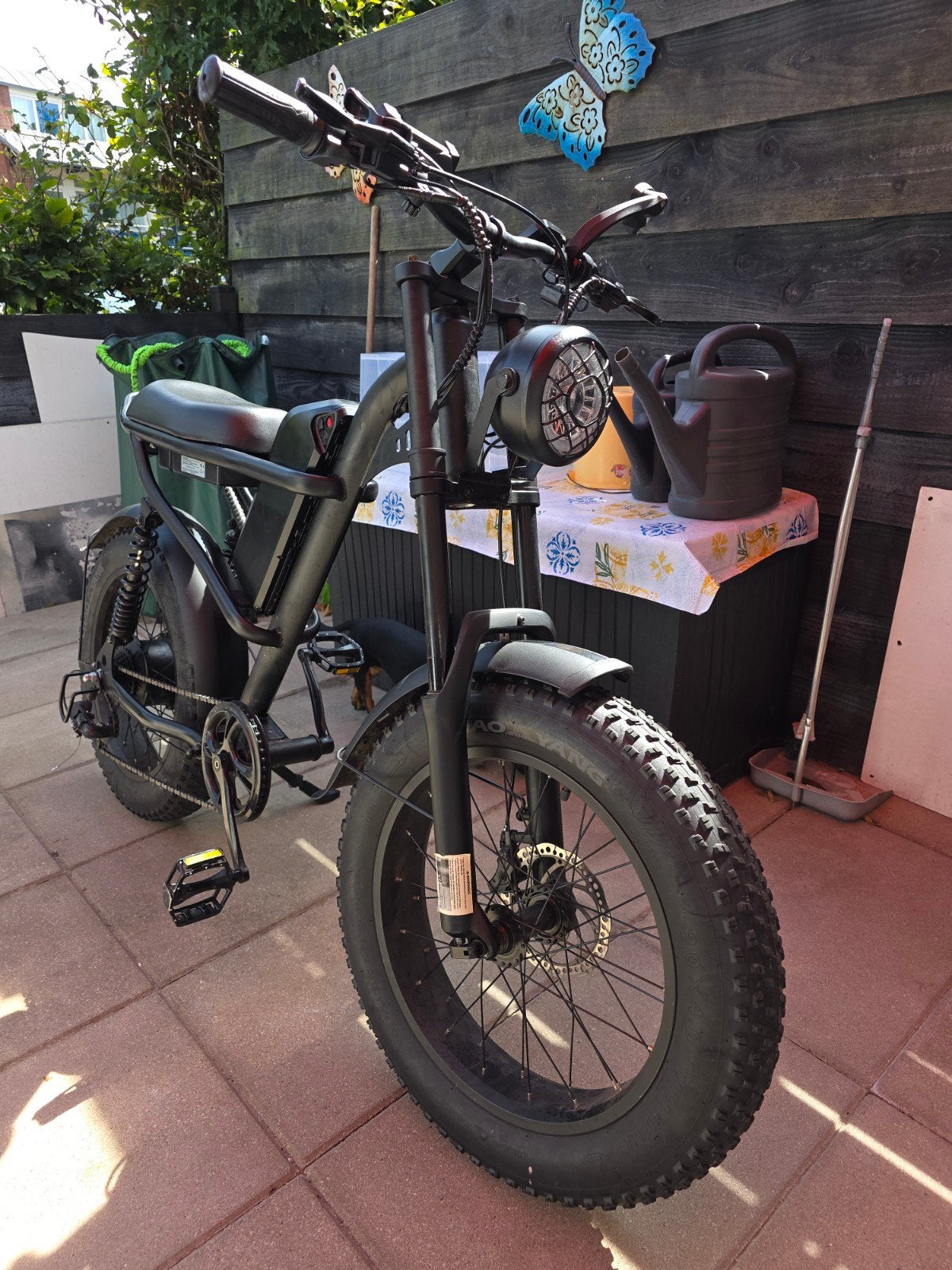 z8 fatbike met gashendel en lader en sleutels, Gebruikt, 51 tot 55 cm, 50 km per accu of meer, Ophalen