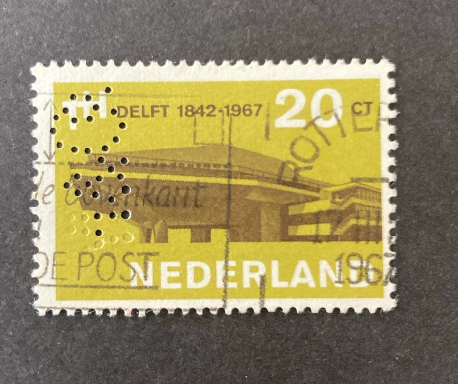 M&Co3 in nvph 876, Ophalen of Verzenden, Gestempeld