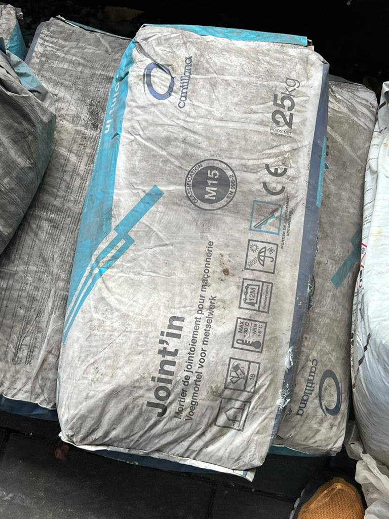 Voegmortel 25 kg 4 zakken, Doe-het-zelf en Verbouw, Overige Doe-het-zelf en Verbouw, Ophalen of Verzenden, Nieuw