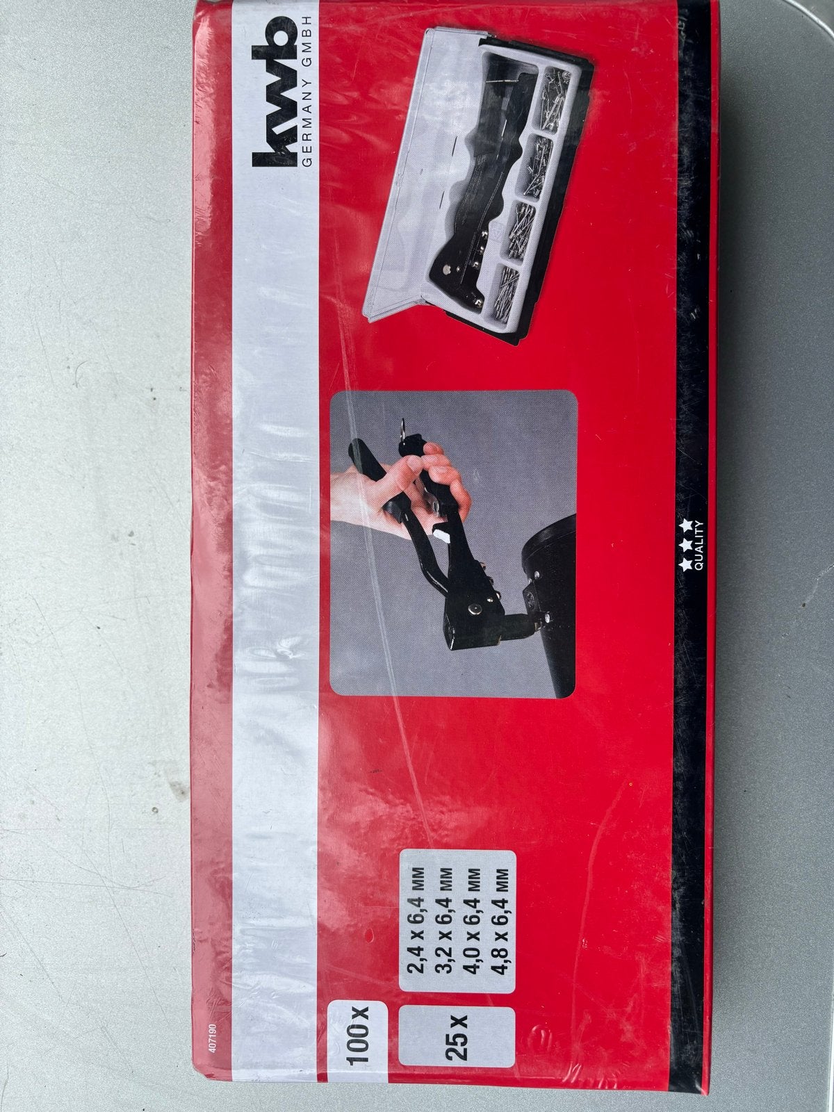 KWB Popnageltang NIEUW met popnagels, Ophalen of Verzenden, Nieuw, Tang, Overige merken