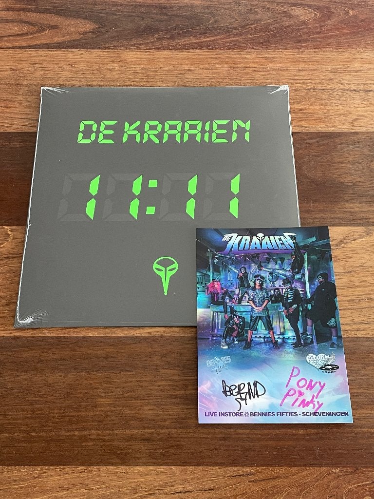 Vinyl LP Kraaien 11:11 incl GESIGNEERDE KAART NIEUW, Overige genres, Ophalen of Verzenden, 12 inch, Nieuw in verpakking